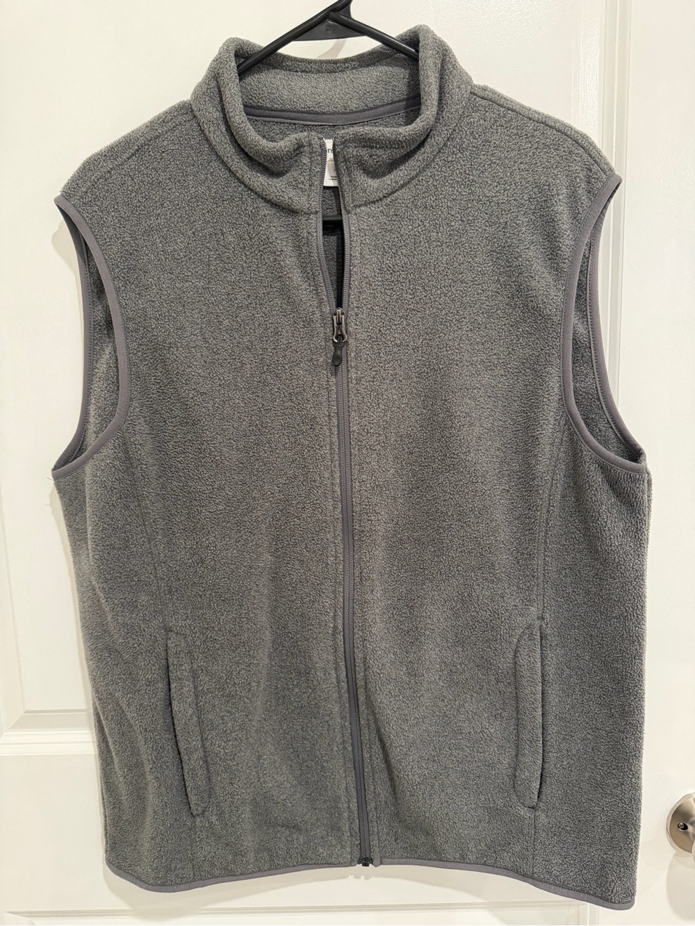 Amazon Essentials Gray Fleece Vest
